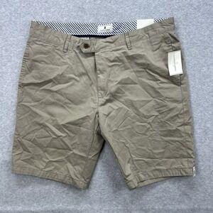 Southern Pines Shorts Mens 38 Khaki Brown Chino Preppy Golf Casual Cotton NEW
